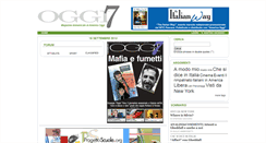 Desktop Screenshot of oggi7.info